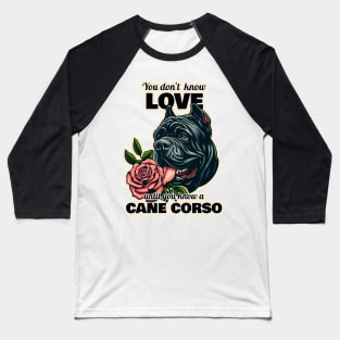 Cane Corso Valentine's day Baseball T-Shirt